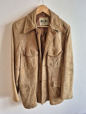 Vintage Suede Jacket Made In Canada Mac Mor
